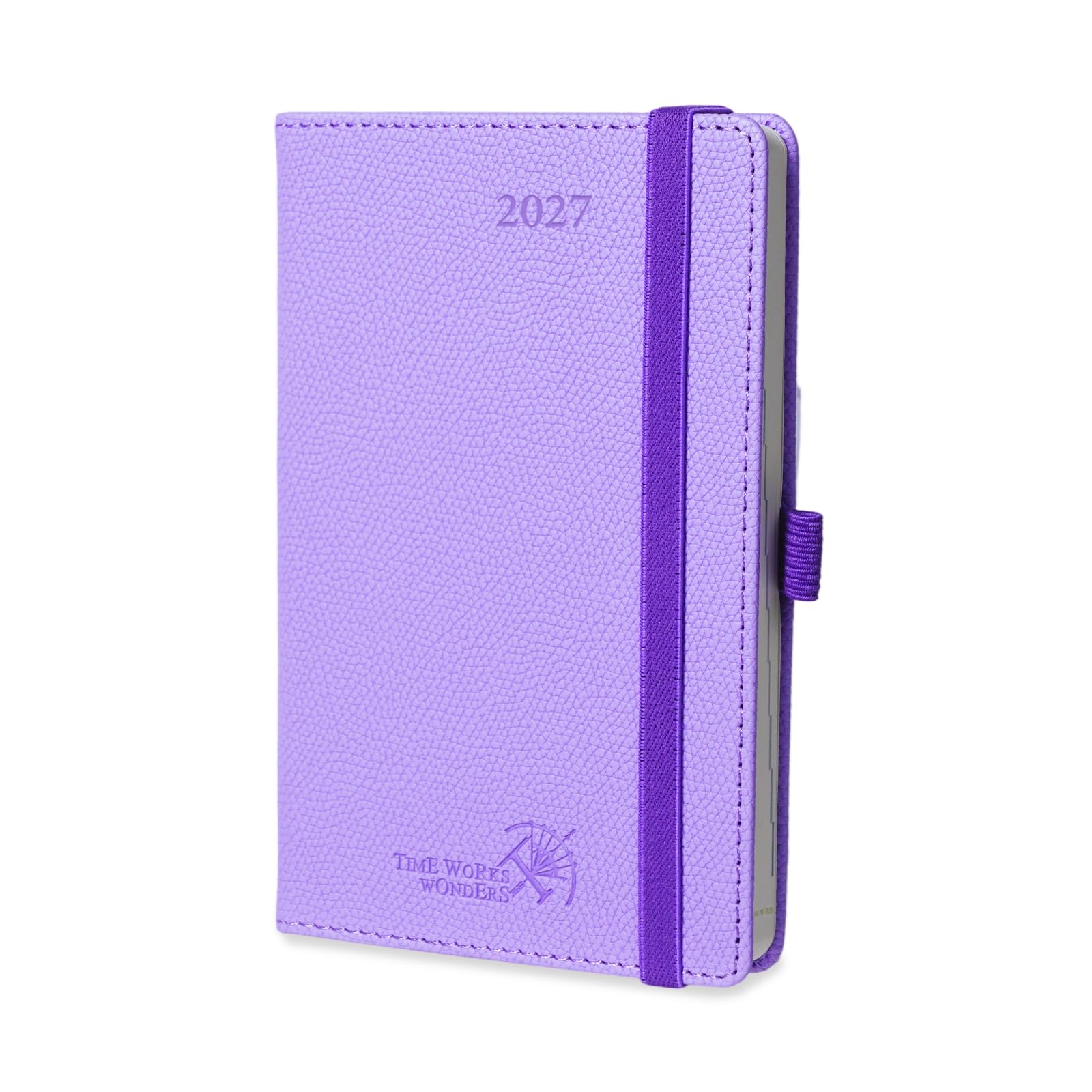 POPRUN 2027 Pocket Diary A6 Week View Diary Small Weekly Planner Hardback — image 1