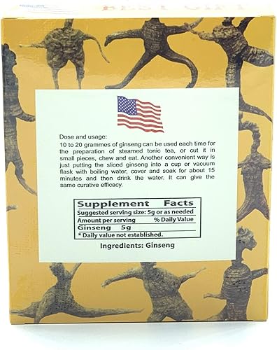 Miniatura 2 de Grado A+ Seleccionado a mano Ginseng Americano Slice Caja mediana de 4 oz