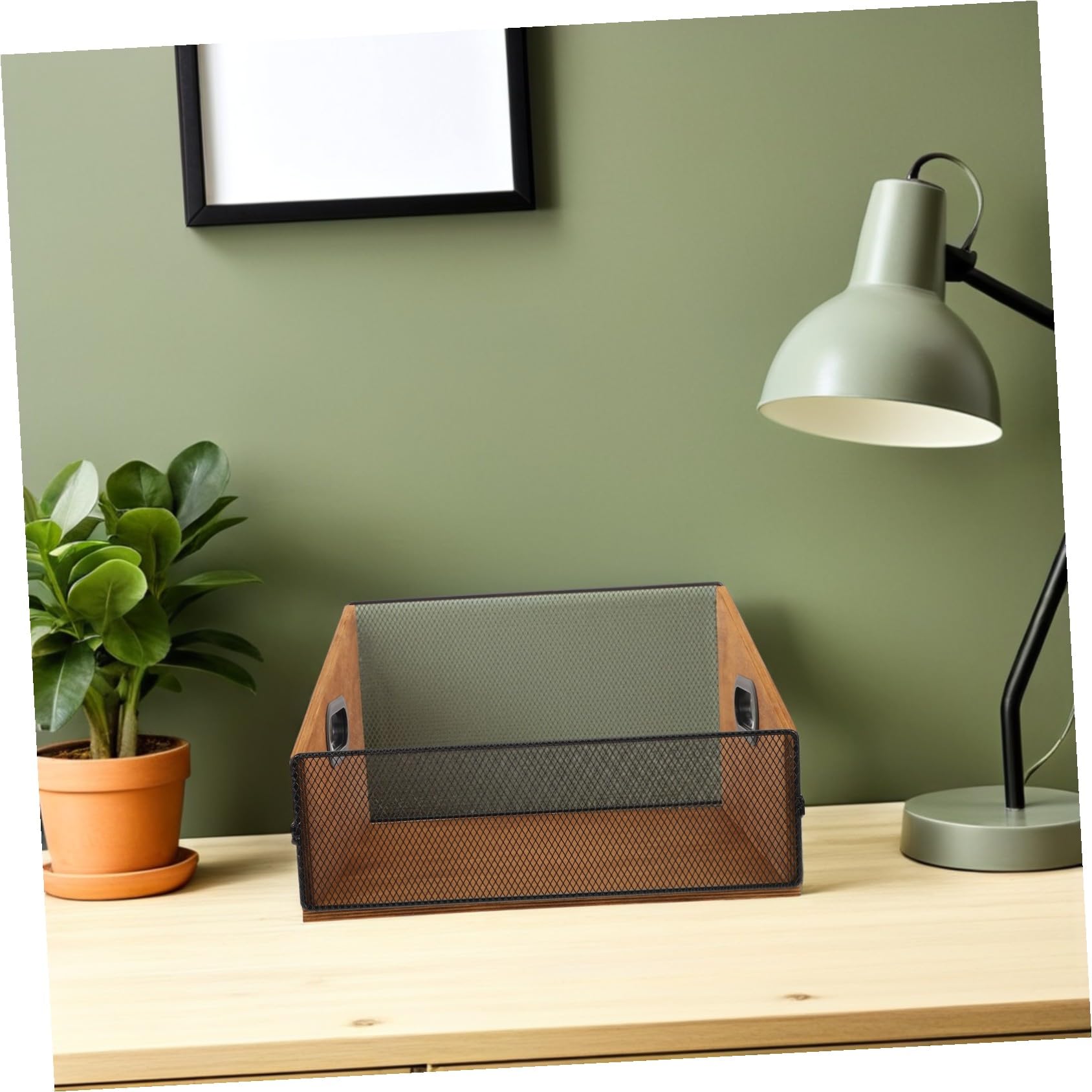 Scatola Porta Vinili in Legno con Maniglie Ergonomiche Organizer Album e File Finitura Liscia Protettiva per Dischi e Libri Cassa Portatile per Media