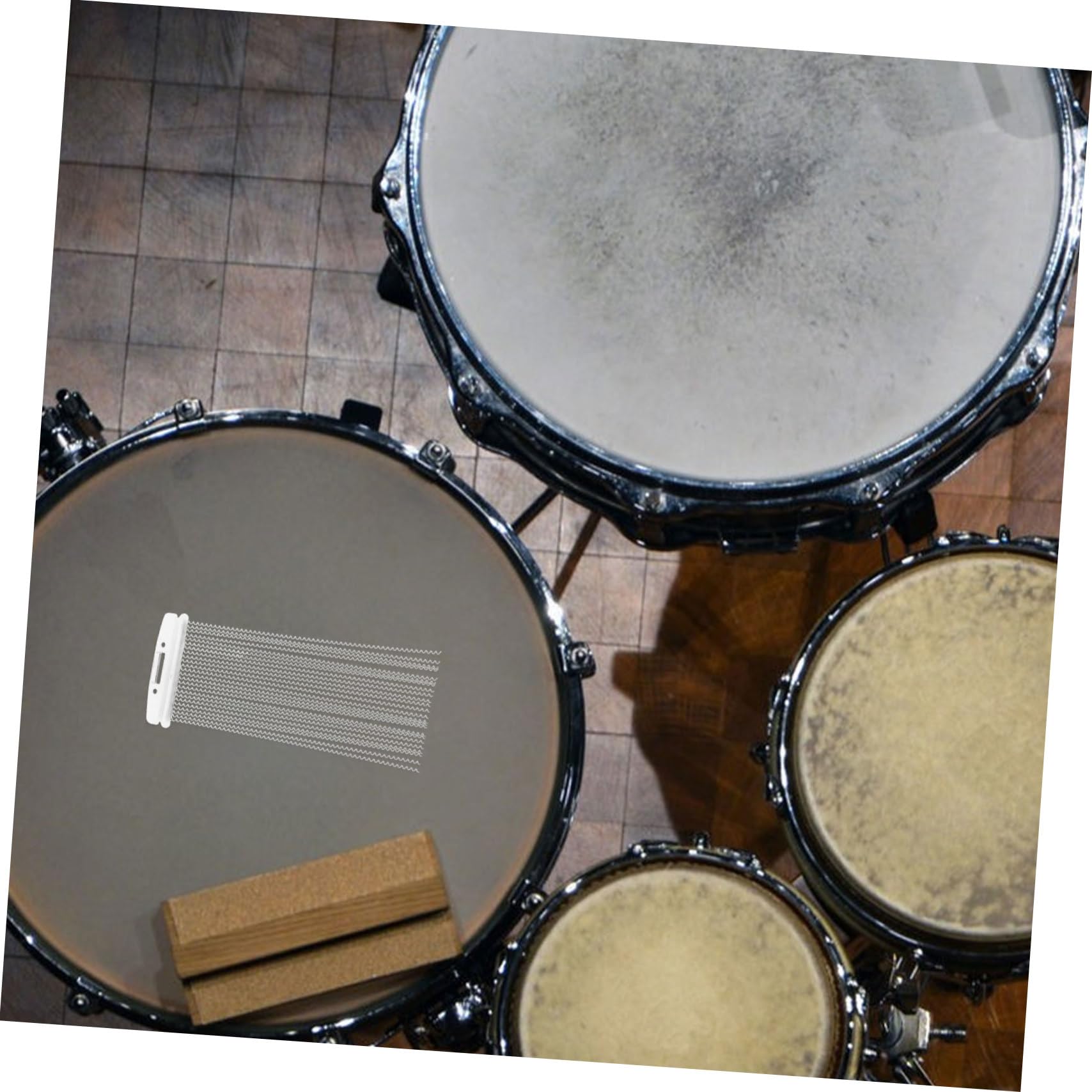 NULYLU Drum Replacement Parts: Metal Snare Drum Wire Easy Install Snare Drum Accessory
