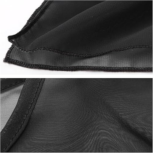 Miniatura 5 de DJT Traje de baño de verano para mujer, salida de baño para mujer, blusas de gasa, túnica