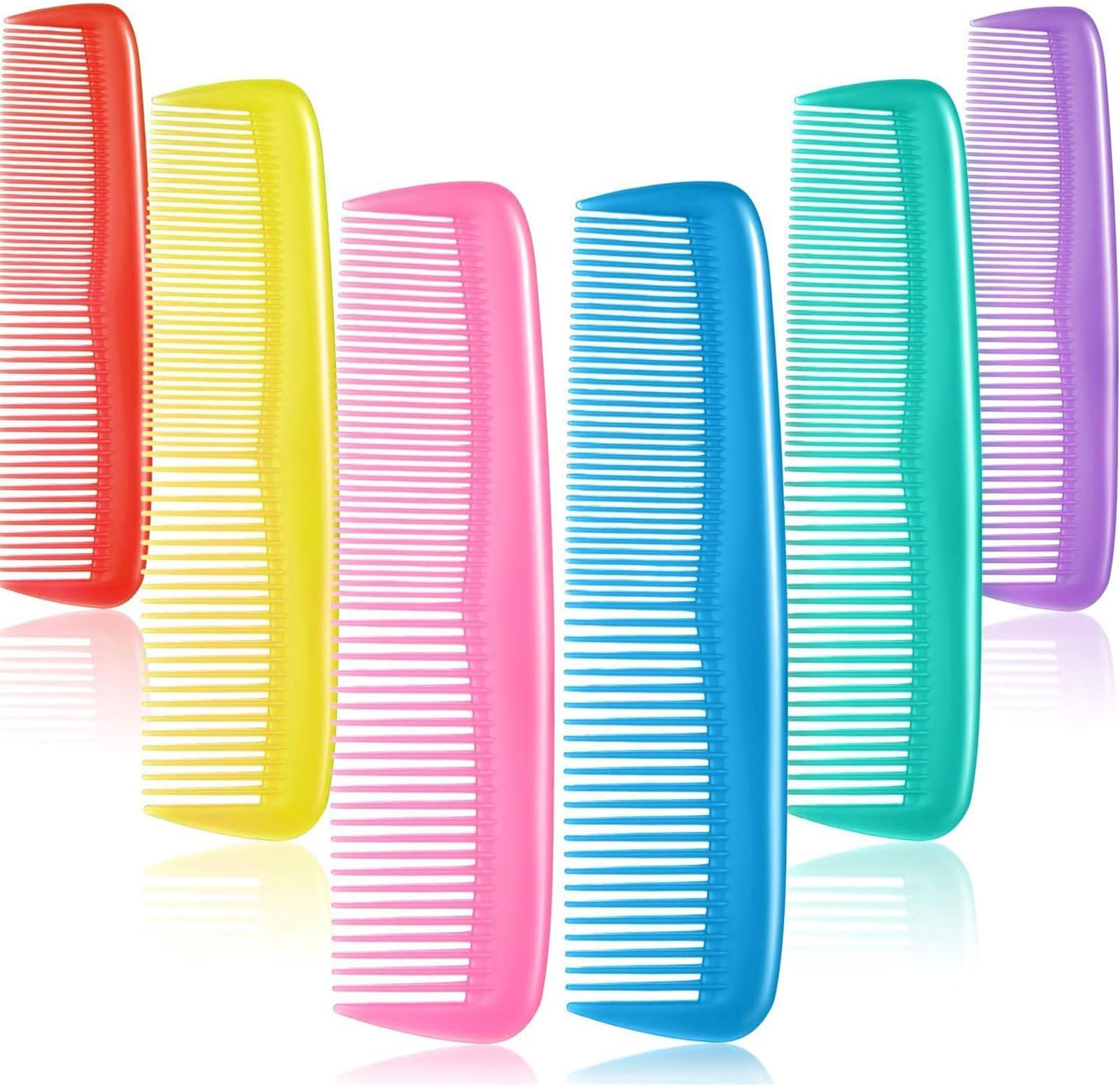 – 12 Pieces Colorful Hair Combs Set, Hair Combs Set, Daisy Hair Comb for Women and Men, Colorful Coarse, Fine Dressing Comb (12 Pieces)