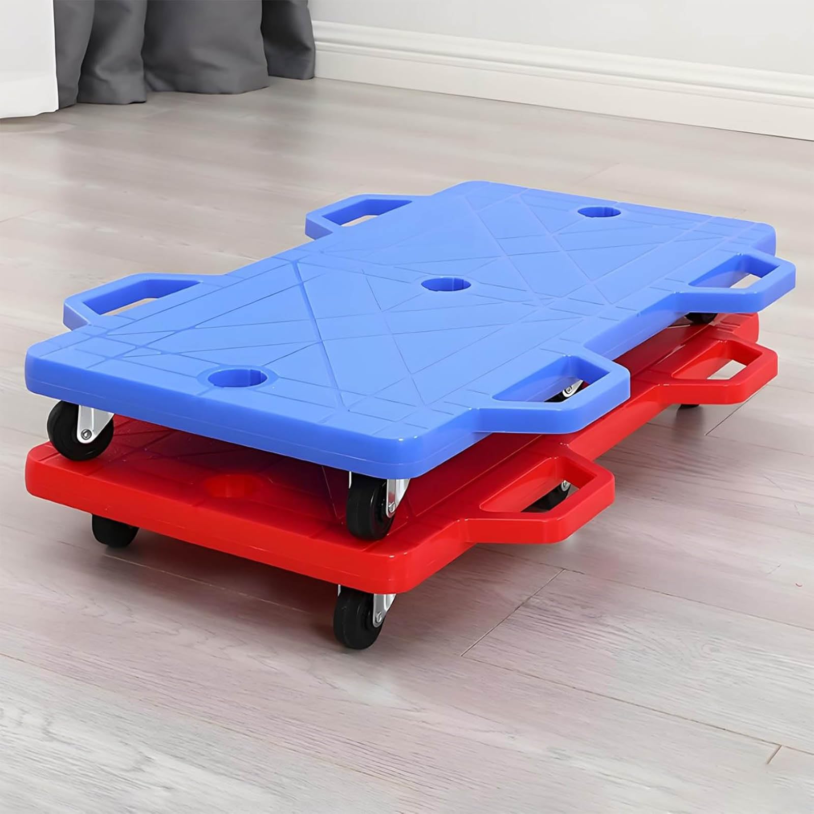 Monopattino per bambini con ruote girevoli a 360° per una facile sterzata, favorisce la coordinazione del corpo, ideale per attività in palestra al chiuso e all'aperto