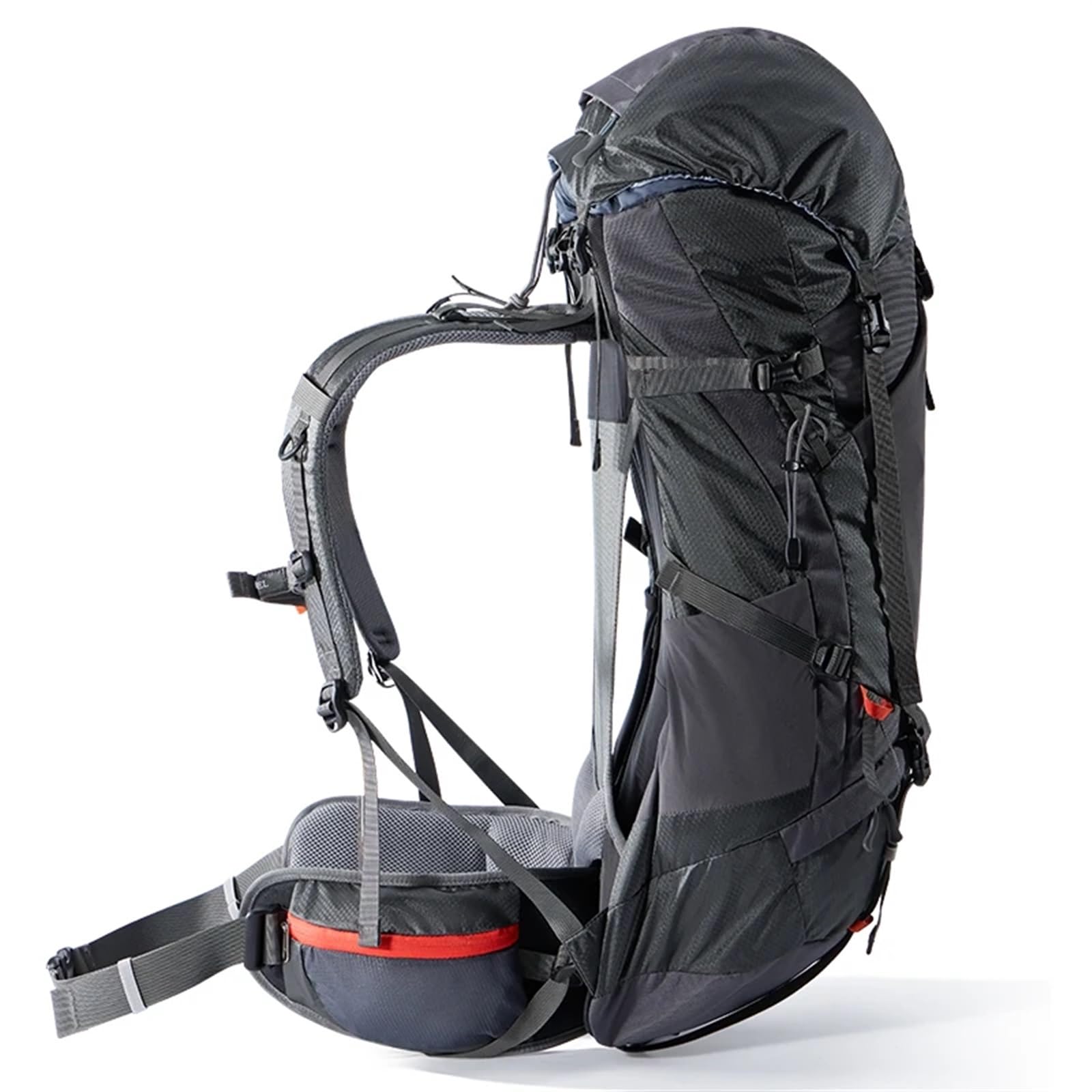 Zaino da trekking da 65 litri Borse da alpinismo professionali impermeabili for uomo Zaino da viaggio da campeggio di grande capacità