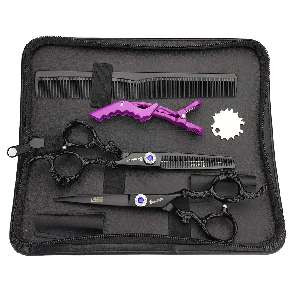 11 Pezzi Kit Forbici Taglio Capelli, Tagliacapelli E Frangetta Per Parrucchieri Set Strumenti Per Parrucchiere Diradamento, Forniture Professionali Per Barbiere Forbici Taglio Per Uomo Donna Per Barbi