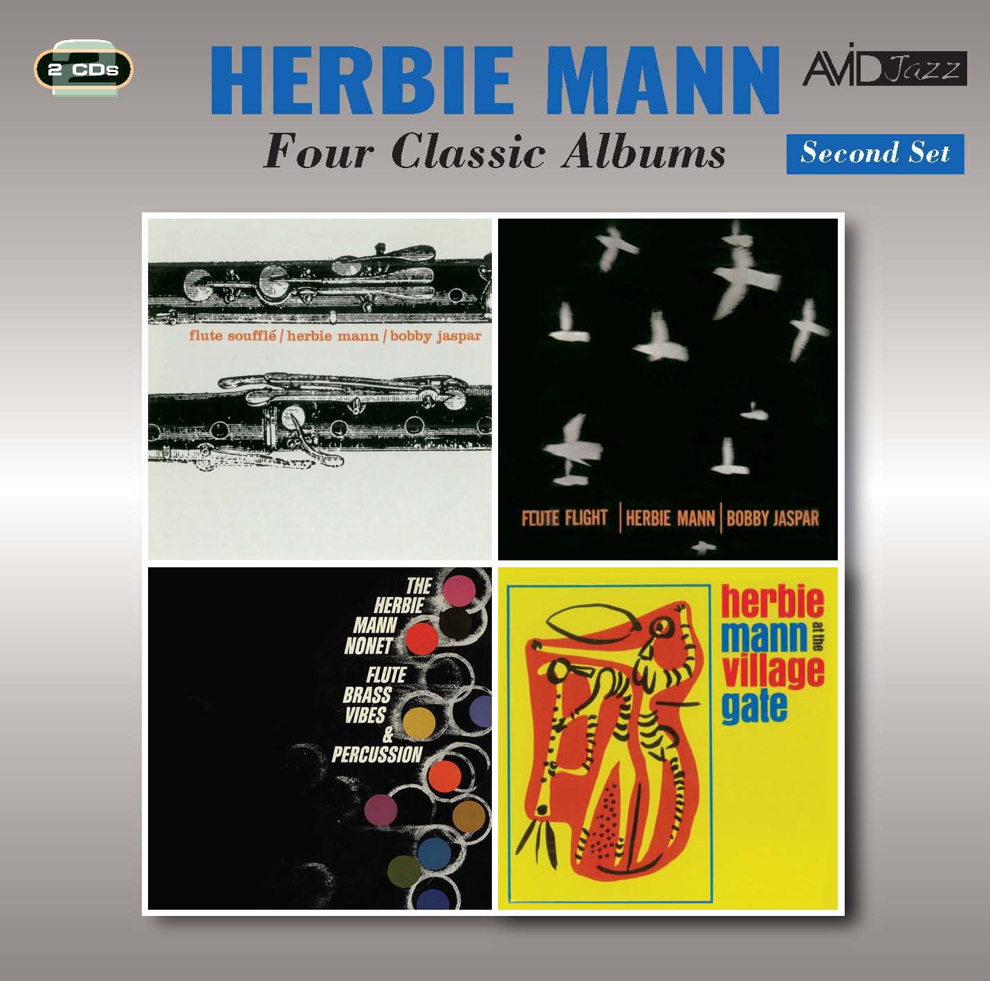 Herbie Mann Four Classic Albums CD New 5022810324126