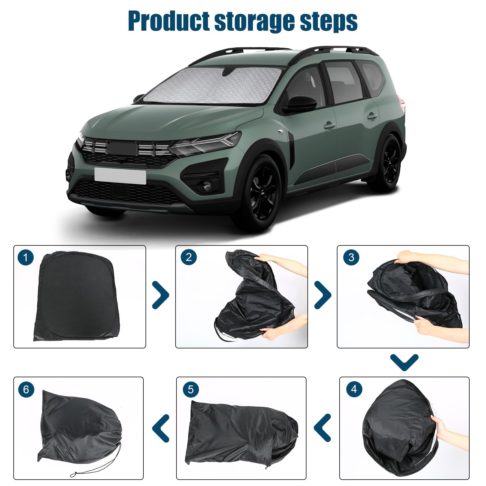 Parasole per parabrezza anteriore auto per DACIA JOGGER a prezzi bassi