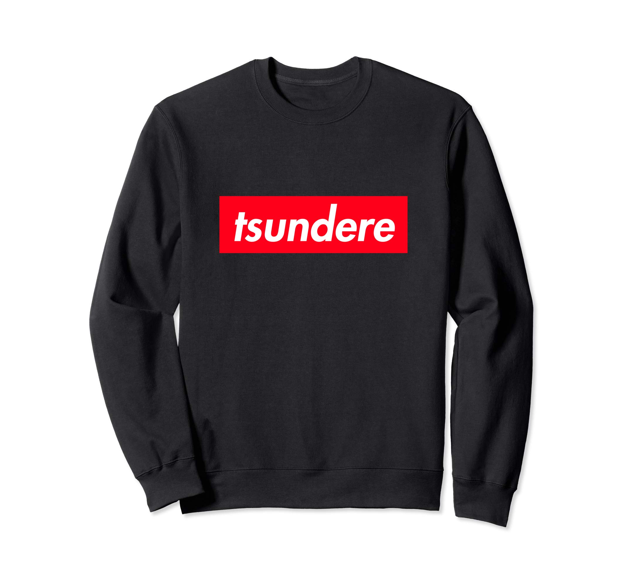 Baka Gaijin ApparelTsundere Red Box Logo Japanese T-shirt Sweatshirt