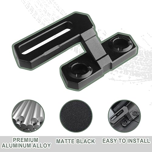 Miniatura 2 de Seven Sparta Soportes de montaje de luces de zanja todoterreno de doble pilar A compatibles con accesorios Ford Bronco de 24 puertas 2021 2022 2023