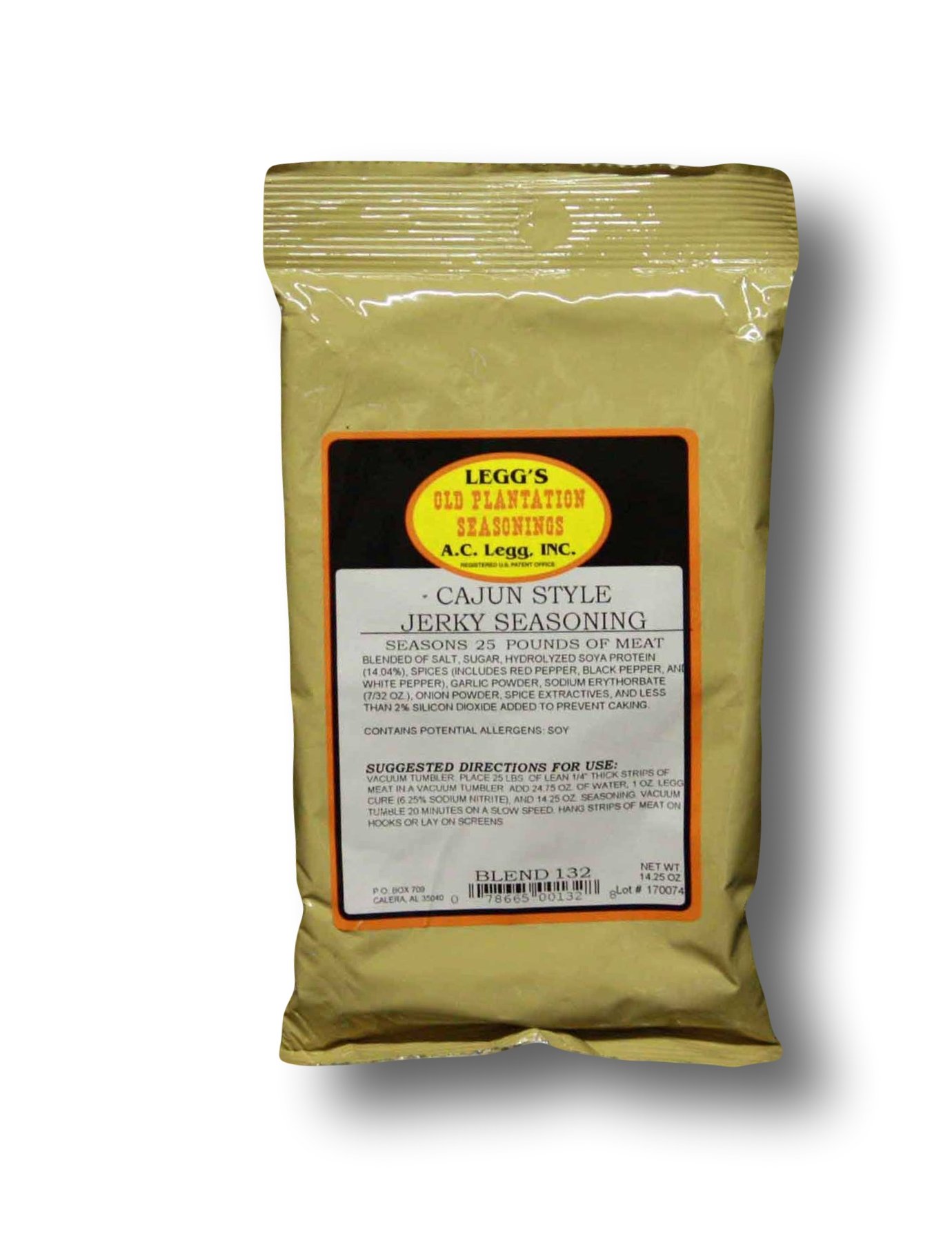 A.C. Legg INC Cajun Jerky Seasoning