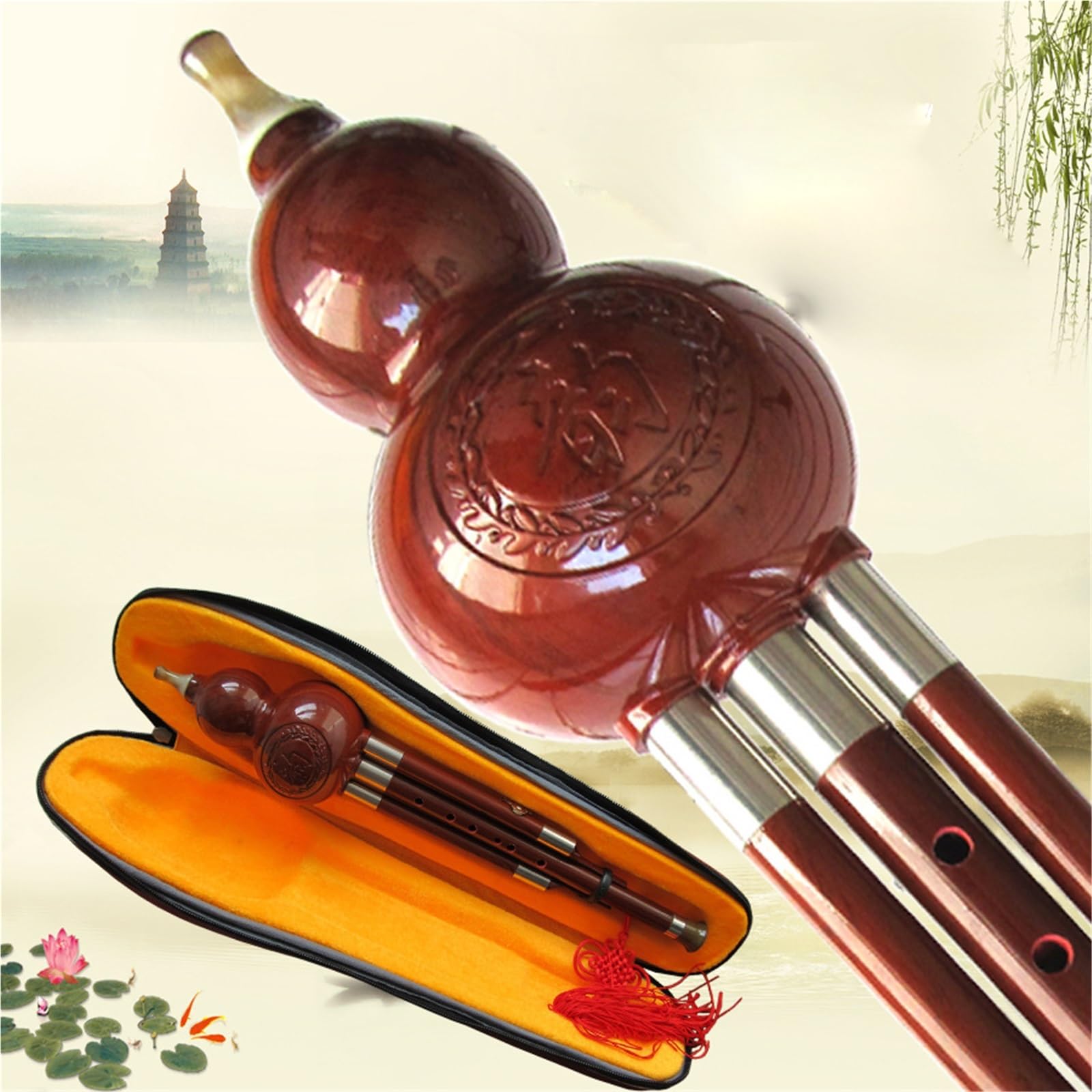 Hulusi Instrument C Tonart B Tonart Für Anfänger Und Erwachsene(B flat)