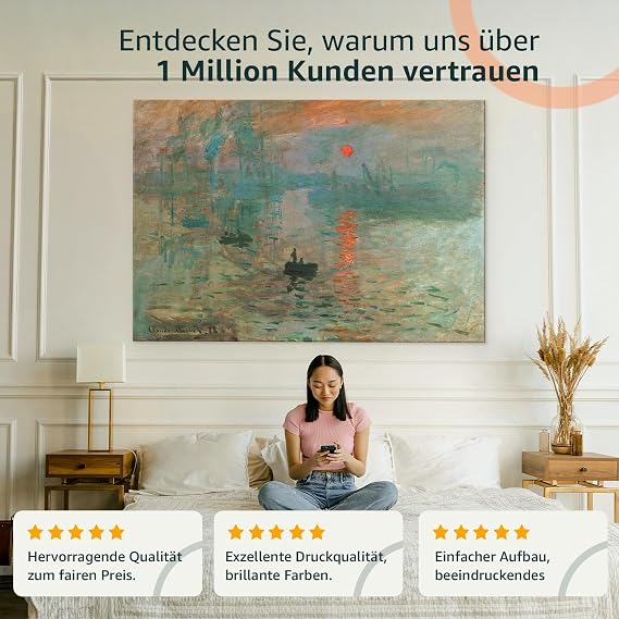 murando Wall Picture Mega L Tree 250 x 125 cm One Piece XXL Format Art Print for Self-Assembly Canvas Pictures Modern Pictures DIY Wall Decoration Home Decoration Landscape c-B-0445-ak-g Hochwertige Leinwand sofort aufhängbar ideal fürs Wohn- oder Schlafzimmer wasserfest und lichtecht langlebig stilvoll