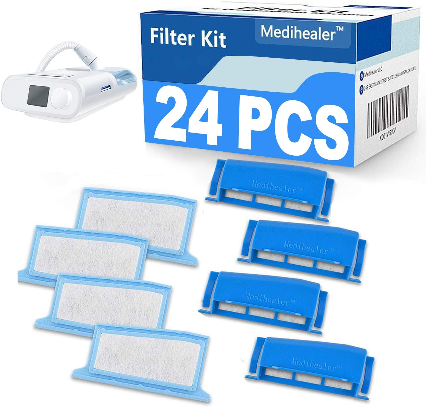 CPAP Filters Compatible with Respironics Dreamstation 24 Pcs Assemble