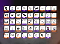 Vista 5 de Lightning X Stocked EMSEMT - Mochila médica para primeros auxilios + kit, Negro, 1