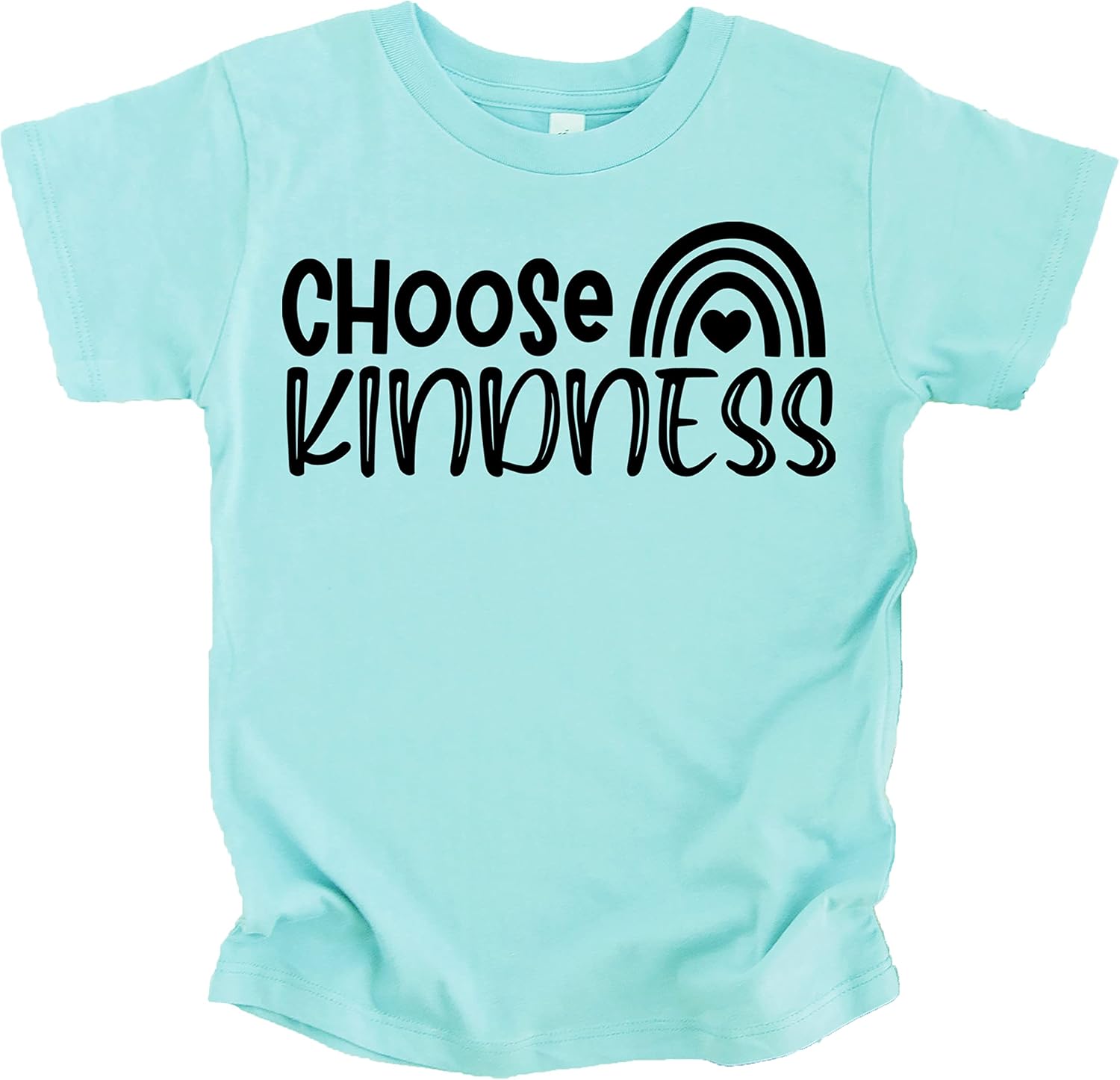 Choose Kindness Rainbow Heart Shirt for Baby & Toddler Youth Girls
