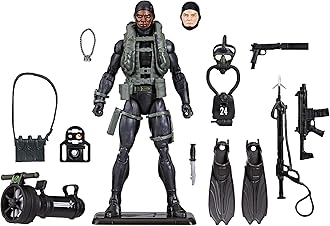 G.I. Joe Classified Series 60th Anniversary Action Sailor - Recon Diver, Collectible 6-Inch Action Figure with 17 Accessories