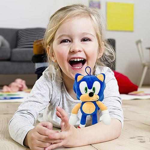 Miniatura 8 de Muñeca de peluche sónico de 12 pulgadas The Hedgehog 2 The Movie PlushKnuckles Sonic Plush Toy Toy de peluche de sombras regalo para niños Sonic
