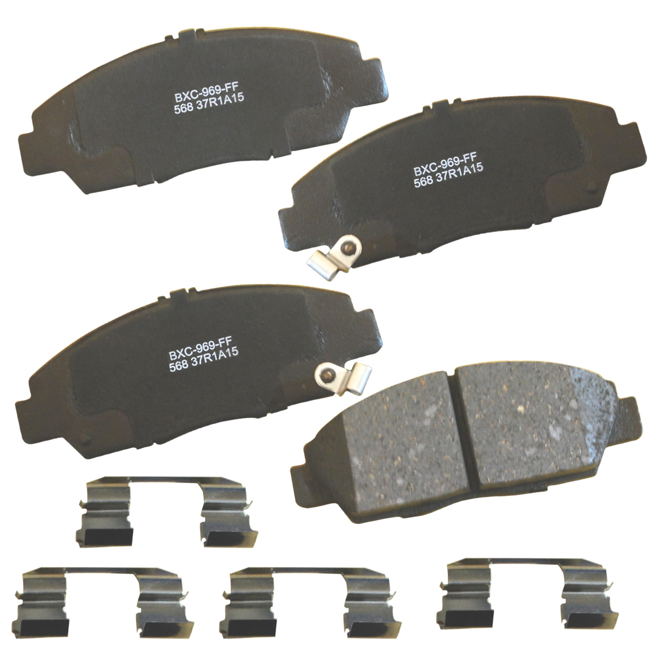 Bendix Premium SBC568 Ceramic Front Brake Pads for Honda Prelude 1996-1992