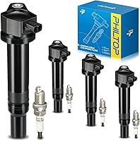 Vista 50 de PHILTOP UF656 Paquetes de Bobina de Encendido Compatible con Mazda 2013-2018 2022 CX-5, 2020-2023 CX-30, 2014-2023 3, 2014-2017 6, 2016-2023 CX-9