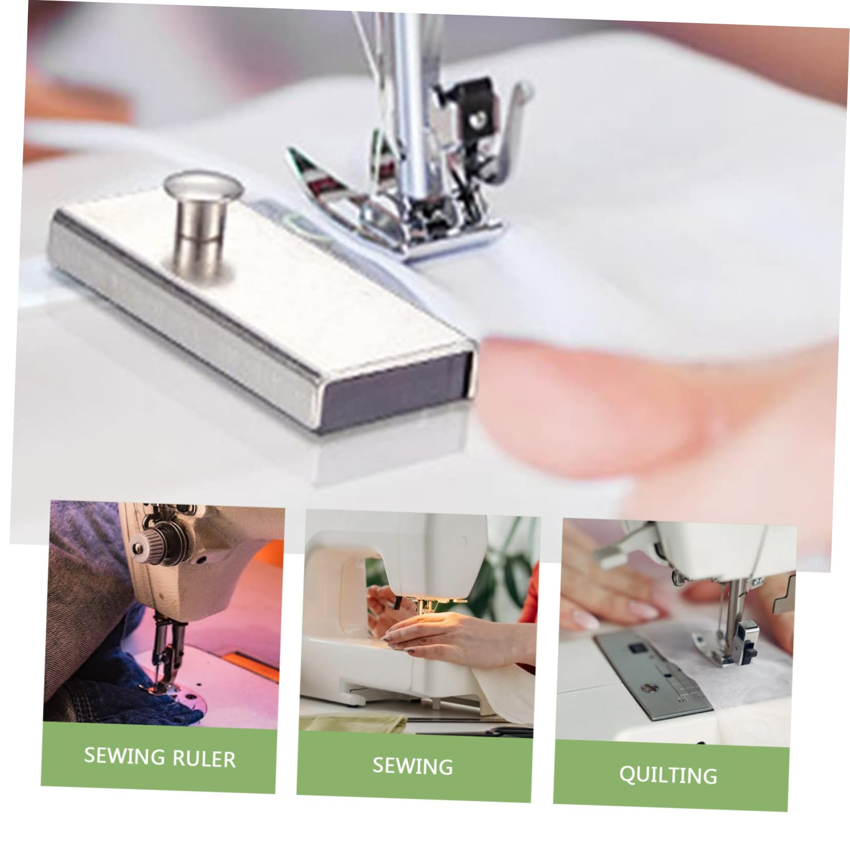TEHAUX 3sets Ruler Per Cucito e Patchwork Ruler Per Quilting Con Guida Magnetica Per Misurazioni Precise e Facilità Uso Per Principianti e Amanti Del