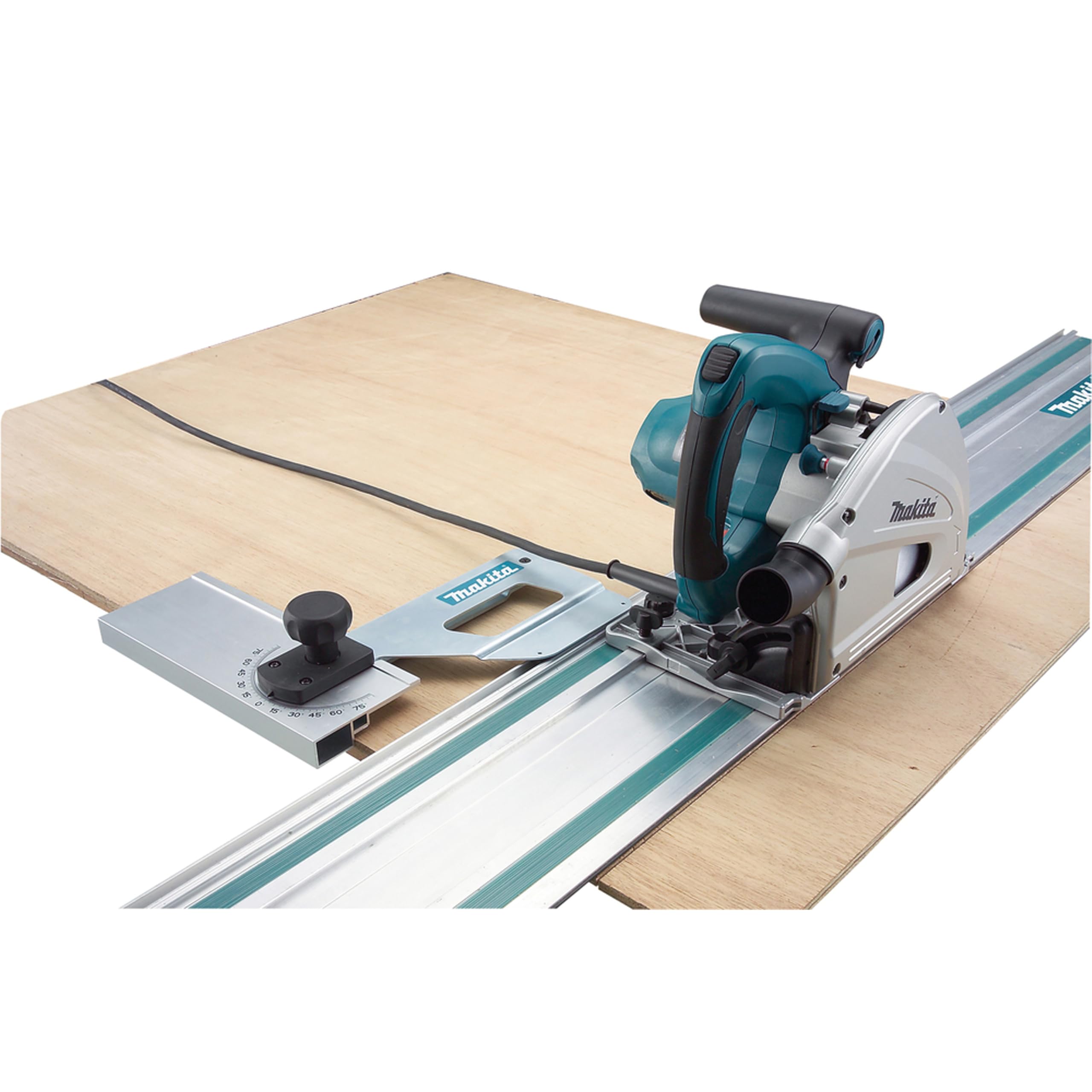 Makita SP6000J1 - Sierra incisione con ferrovia e valigetta MakPac
