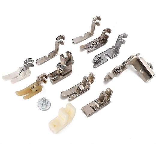 Professional Sewing Machine Presser Foot Set Universal Vintage Sewing Machine Kit Household for Brother, Babylock, Singer and Other Sewing Machine