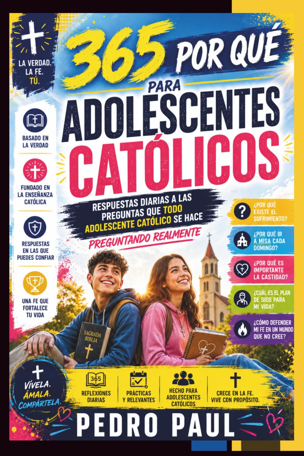 365 POR QUÉ PARA ADOLESCENTES CATÓLICOS: Respuestas diarias a las preguntas que todo adolescente católico se hace Preguntando realmente