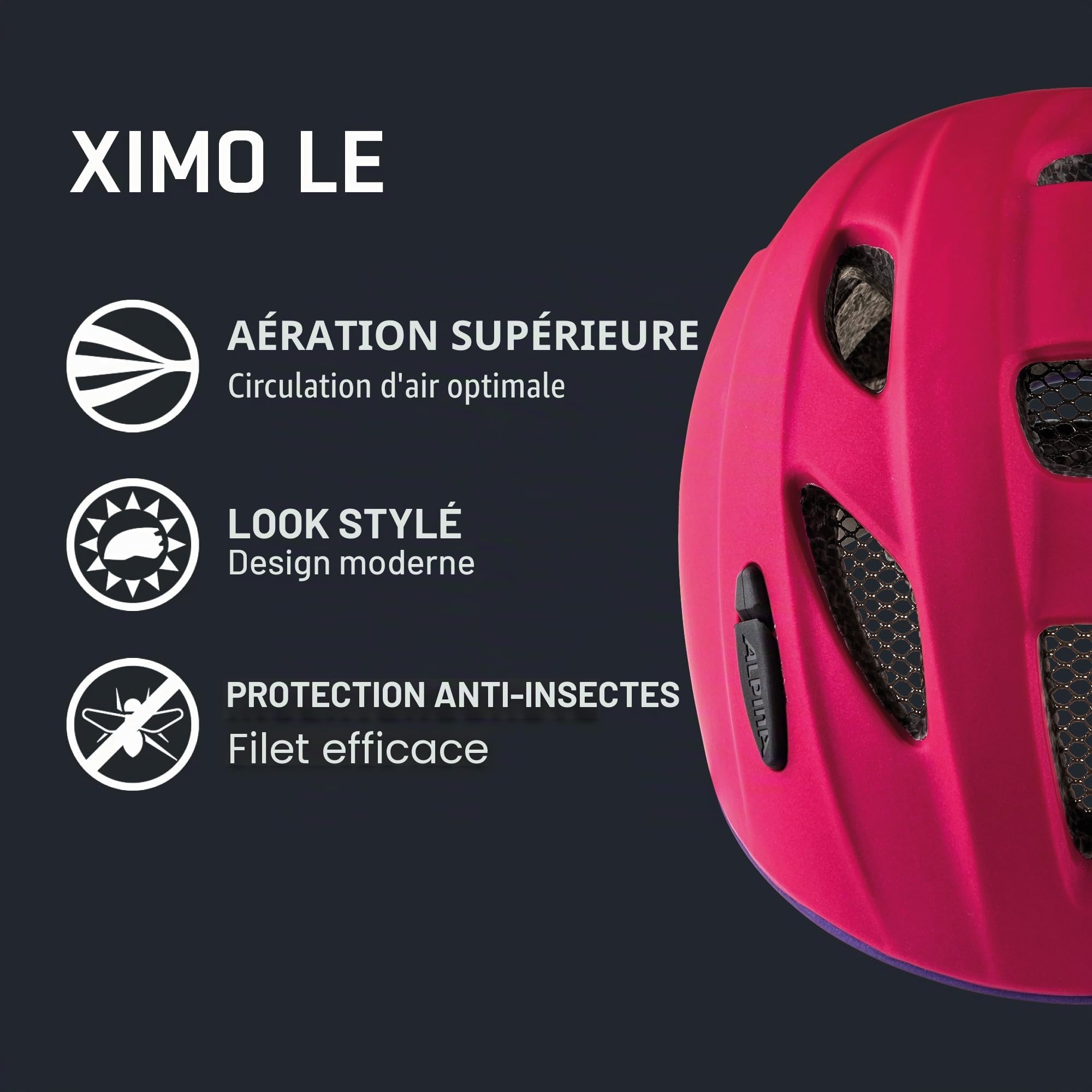 ALPINA XIMO Le Helm 2024 Blue Matt