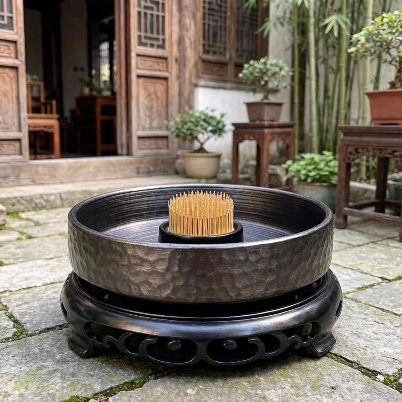Kit de Vase à Fleurs Japonais en Céramique pour étagère de Restaurant