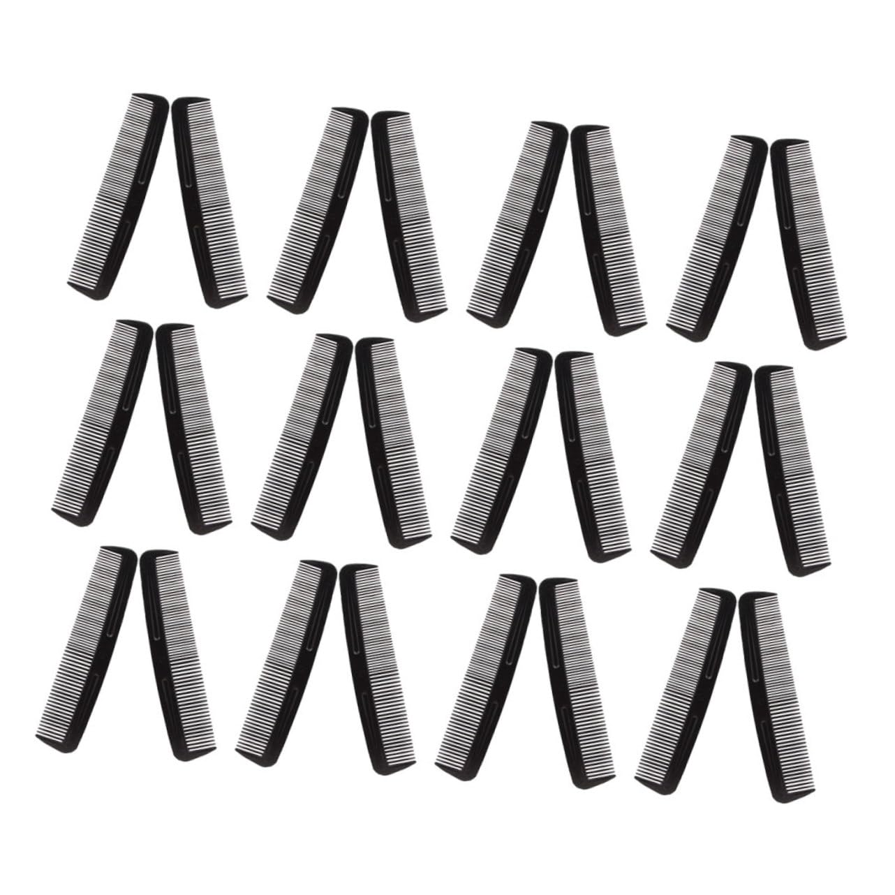 SHERCHPRY 200pcs Pocket Hair Dla Mężczyzn I Kobiet Drobne Zęby I Szerokie Zęba Grzebień Do Włosów Do Stylizacji Fryzjerskiej