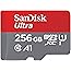 SanDisk Ultra 256GB MicroSDXC Speicherkarte + SD-Adapter mit A1 App-Leistung bis zu 100 MB/s, Klasse 10, U1