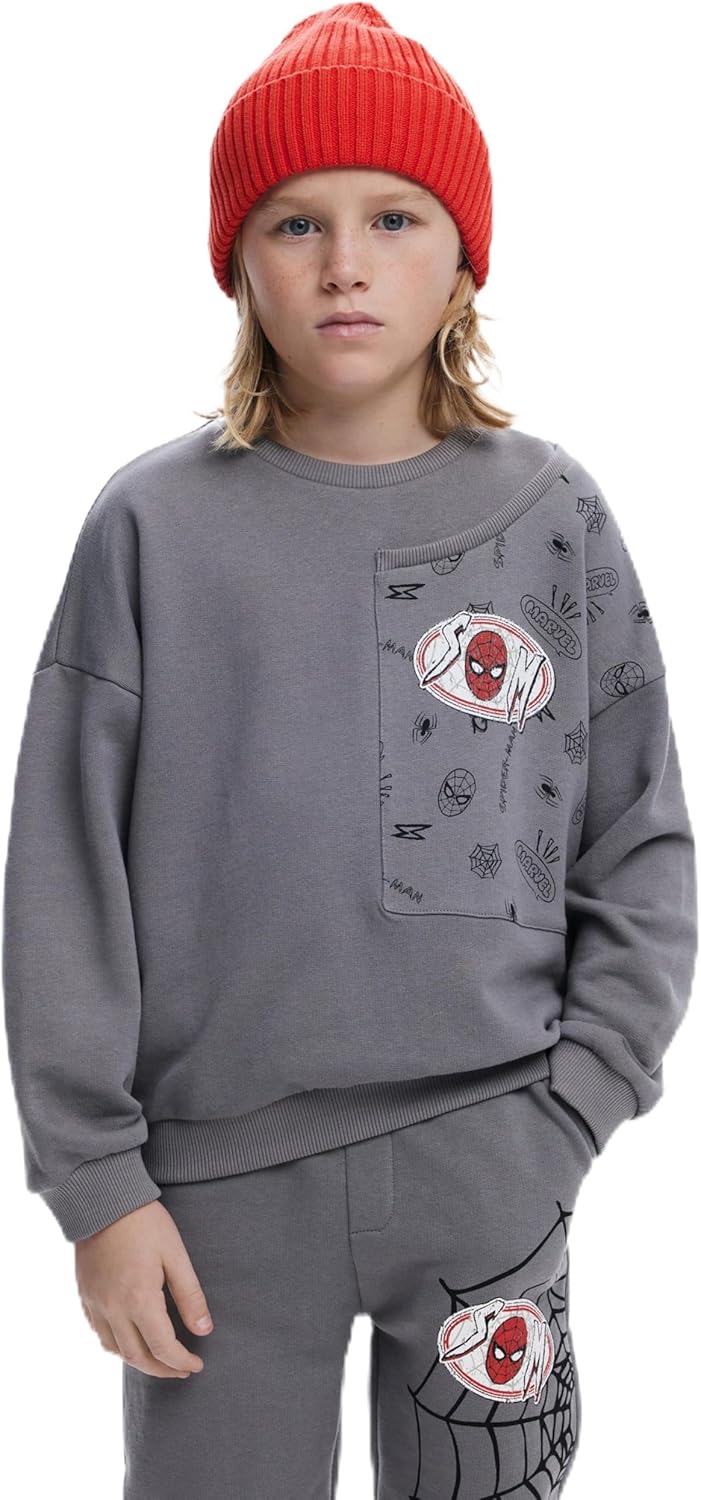 Desigual Boys' Sweat_patches_mar