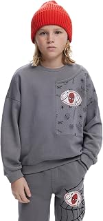 Desigual Boys' Sweat_patches_mar