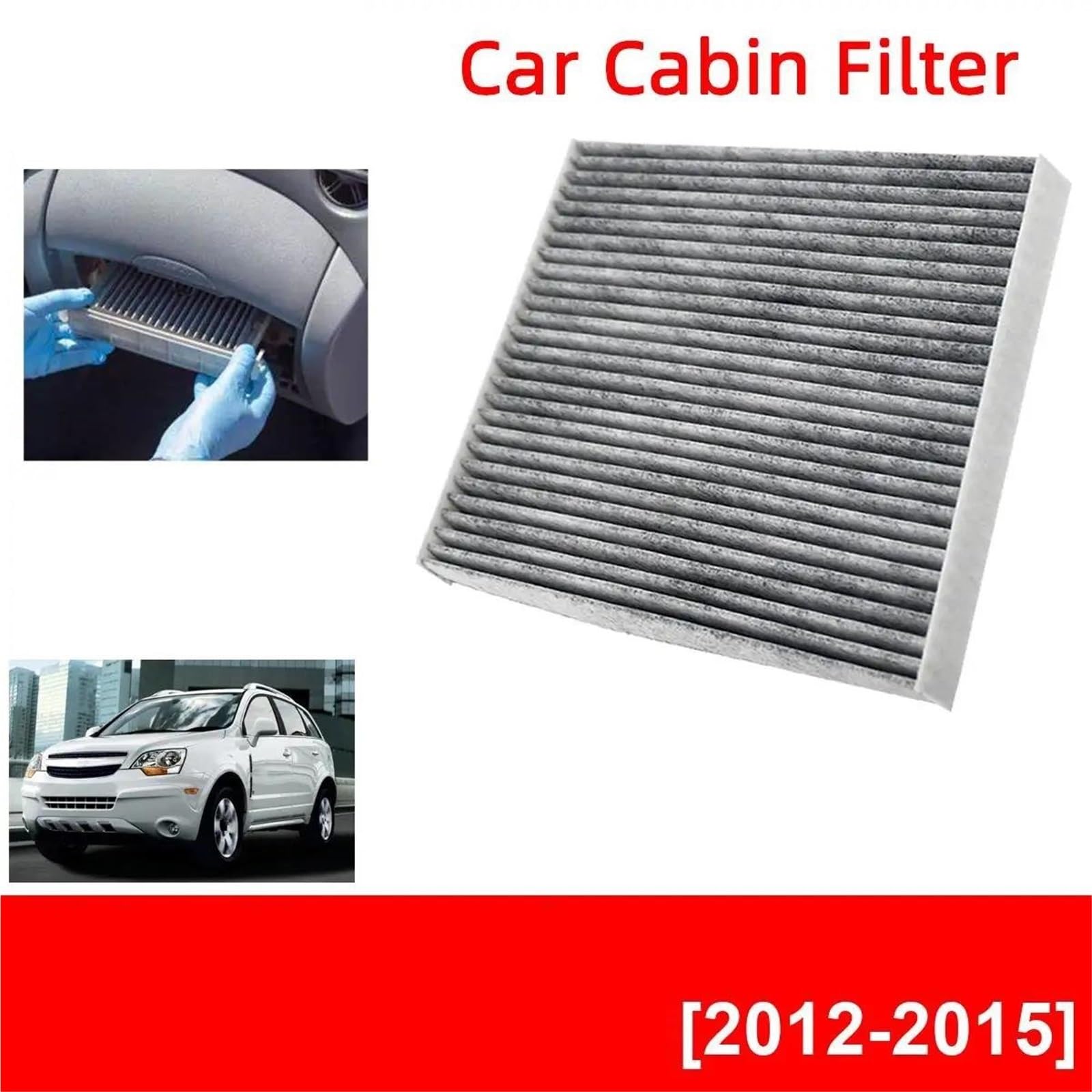 Parti di automobili Auto Carbonio Filtro Aria Condizionata Per Chevrolet Per Captiva Sport 2012-2015 CF11819 3SF79-AQ000 97133-3SAA0 2TF79-AQ000
