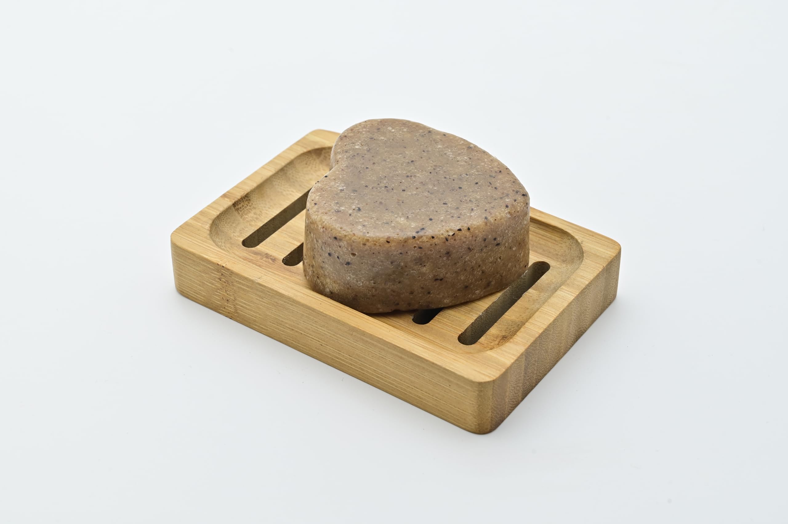 Organic Coffee Walnut Scrub Soap, Handmade, Paraben and SLS Free, 100 g-image-0