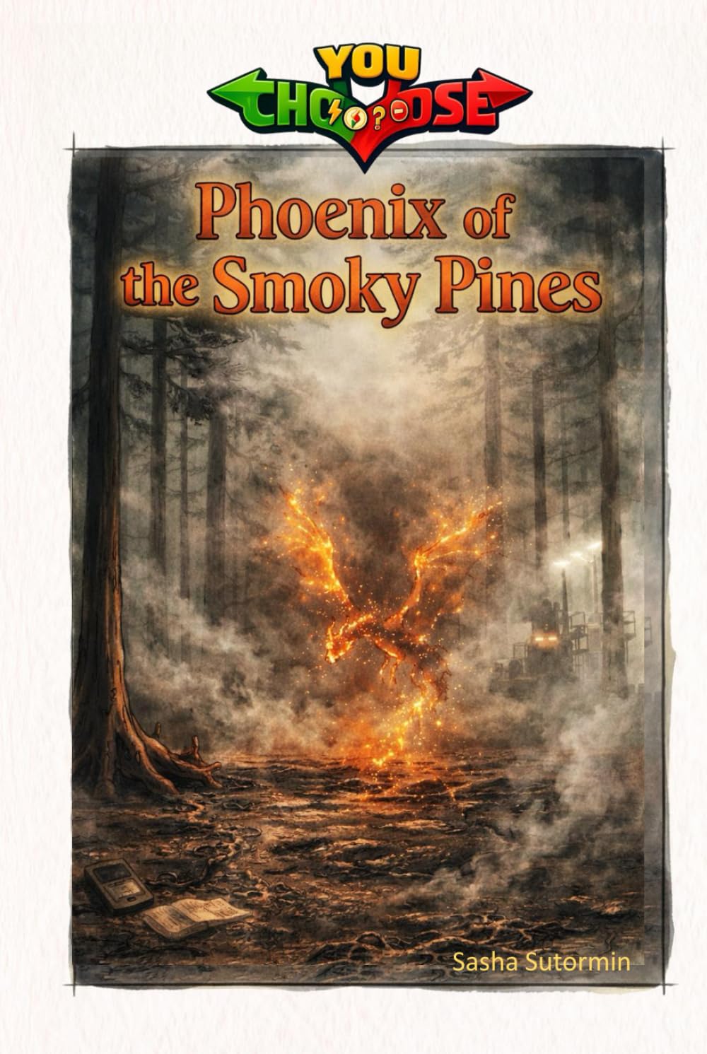 Phoenix of the Smoky Pines: An interactive power to choose adventure where you say which way the story goes, as every choice helps shape your own ... in a choose your own interactive adventure)