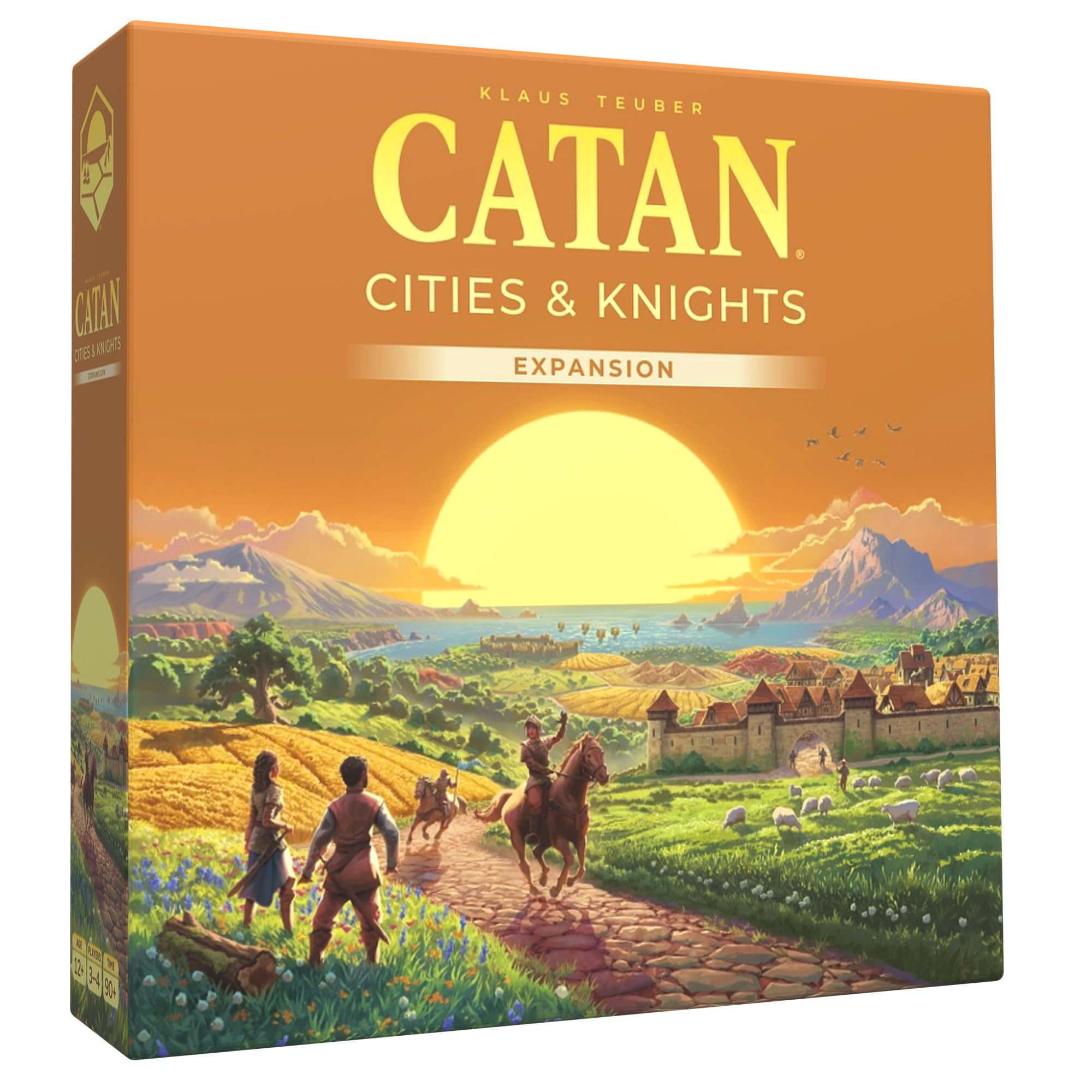 CATAN Cities and Knights Expansion 6th Edition, Multicolor, 3-4 Players