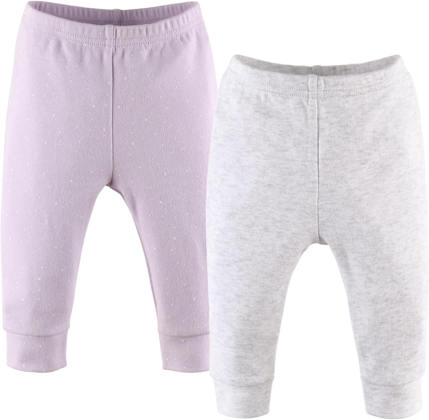 The Peanutshell 5 Pack Baby Girl Pants Set - 100% Cotton Toddler Pants for Girls, 0-24 Months for Toddlers & Babies - Pastel - Image 4