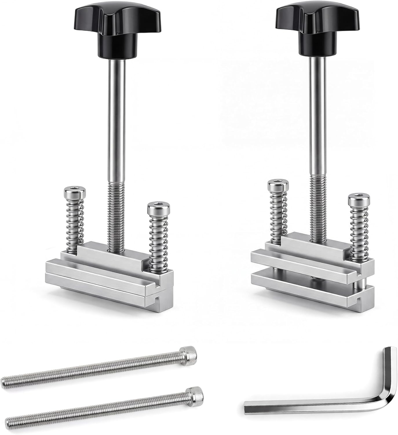 Set of 2 Vinyl Jamb Stretchers for Windows – 6061 Aluminum Tool for Jamb Stretching, Also Suitable for Deeply Recessed Windows