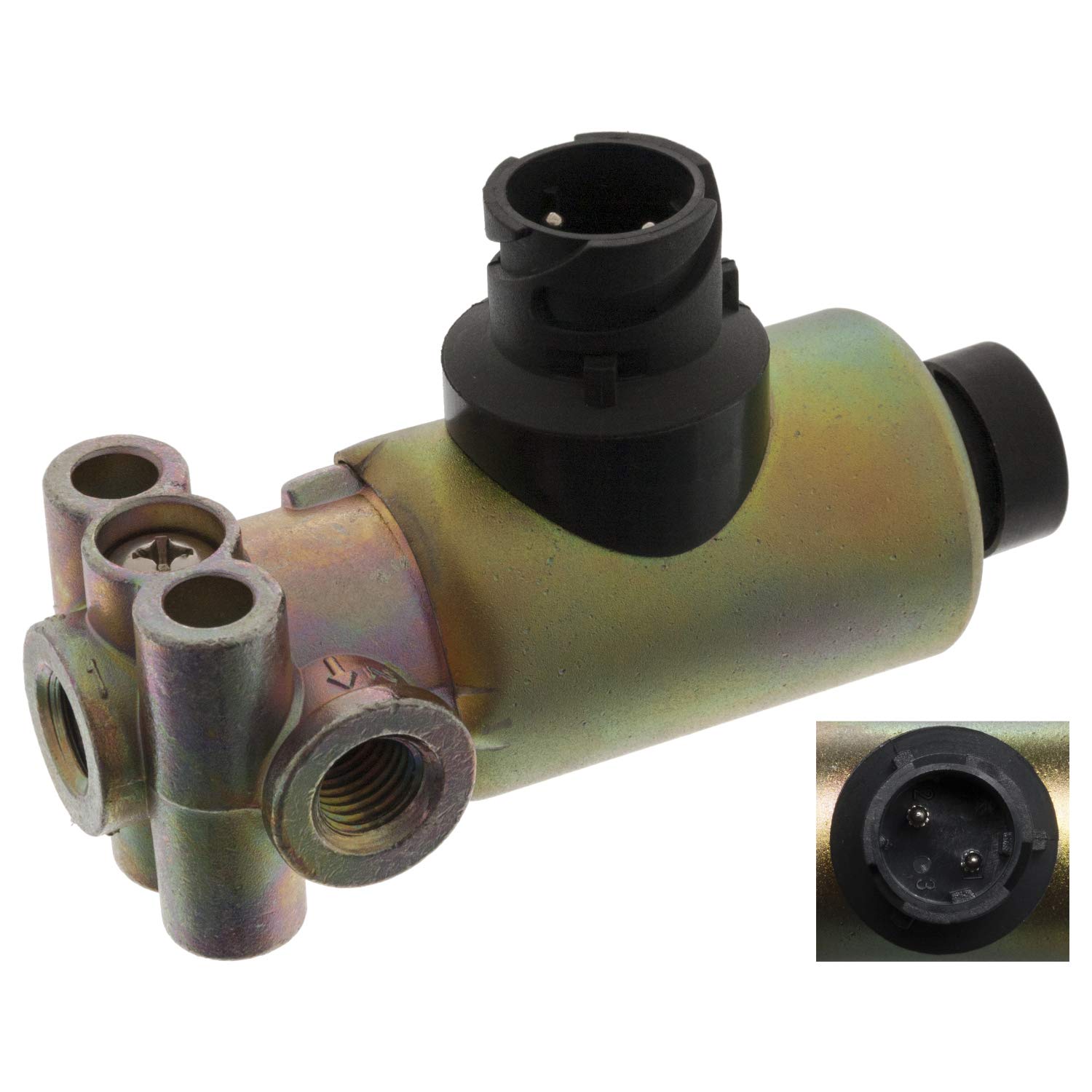 FEBI BILSTEIN 103066 Retarder Solenoid Valve 24V Voltage Fits DAF SCANIA