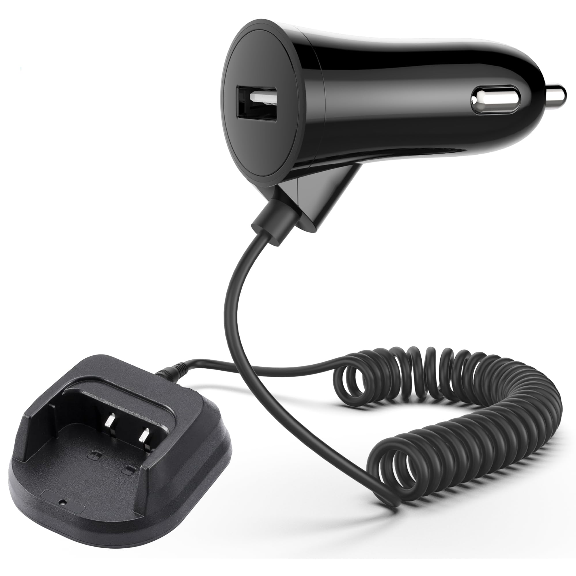 SAMCOM Radios FPCN30A USB Car Charger Fast Charge Travel Chargers Cable DC Adapter for 30A Walkie Talkies Battery Charger