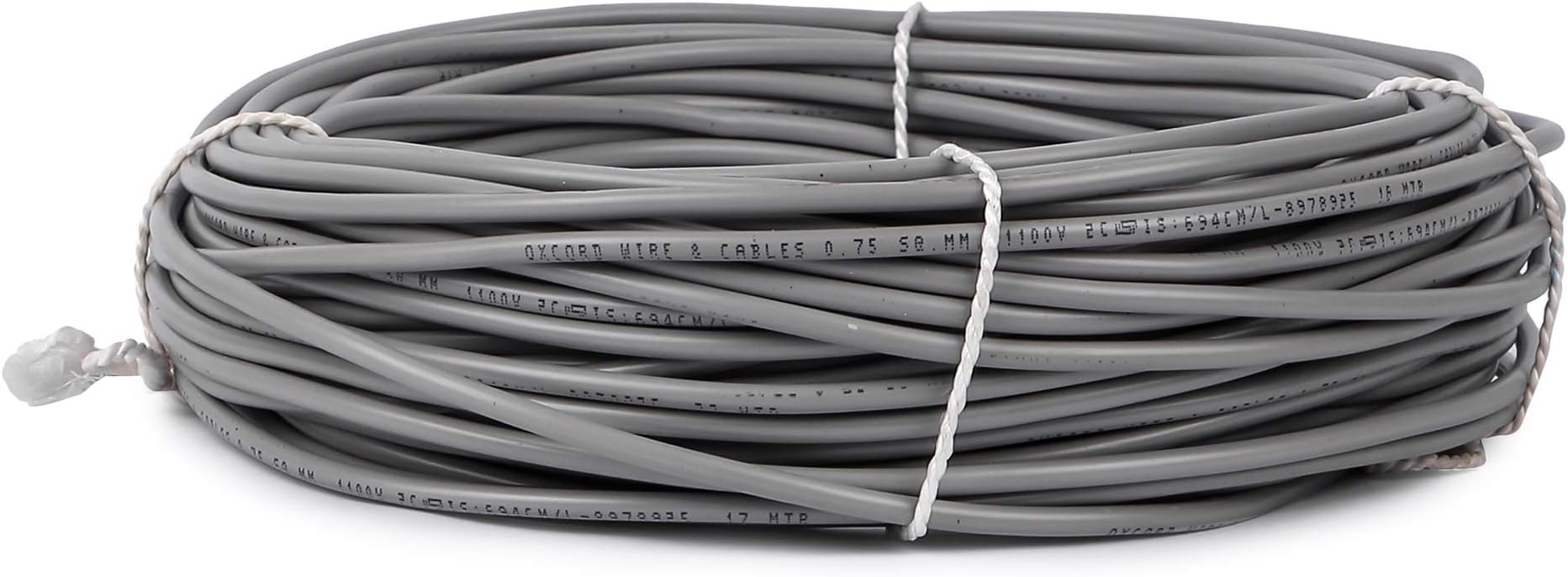 OXCOR D 2 core Round Copper Wires and Cables .75mm 30 mtr for Domestic and Industrial Electric Connections