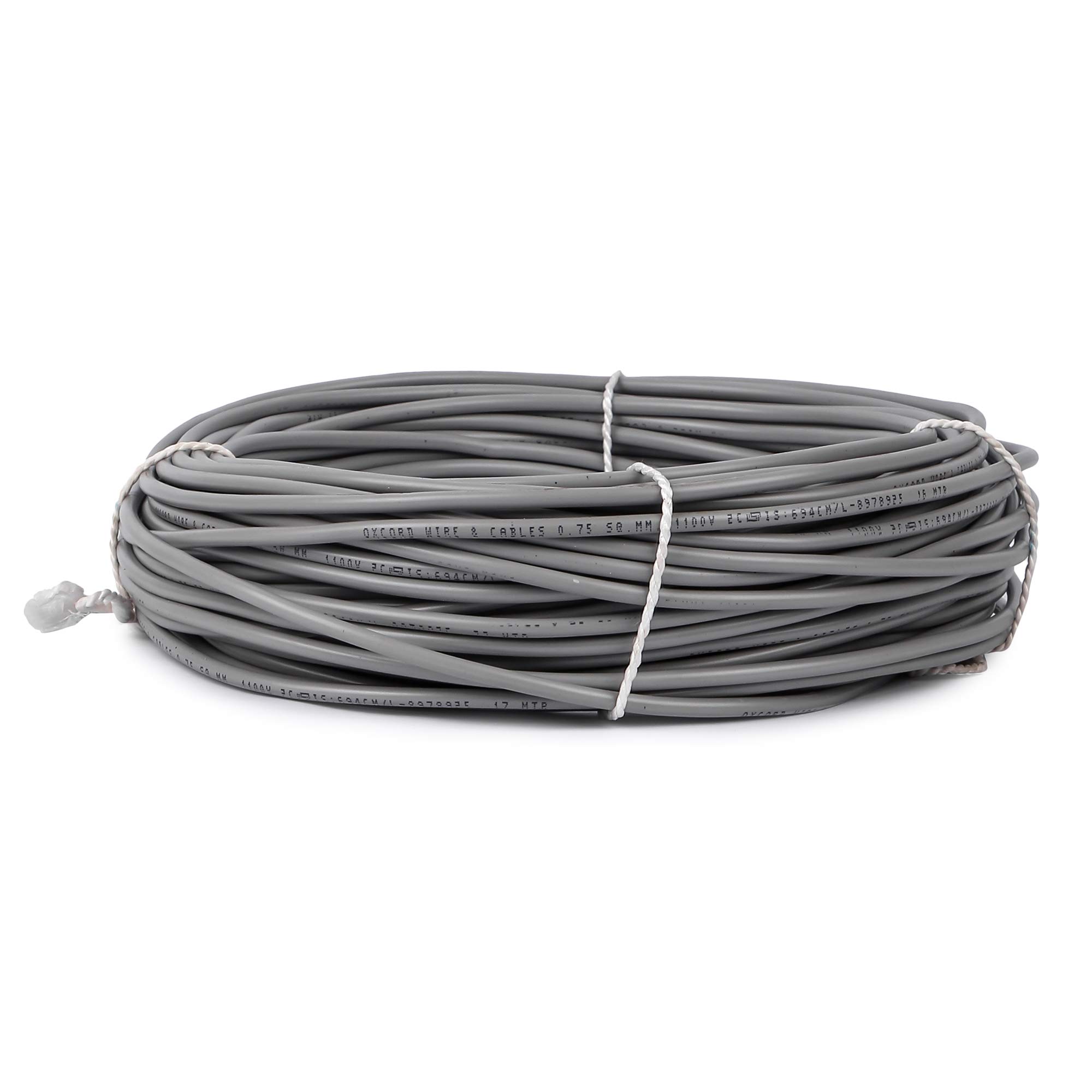 OXCOR D 2 core Round Copper Wires and Cables .75mm 30 mtr for Domestic and Industrial Electric Connections