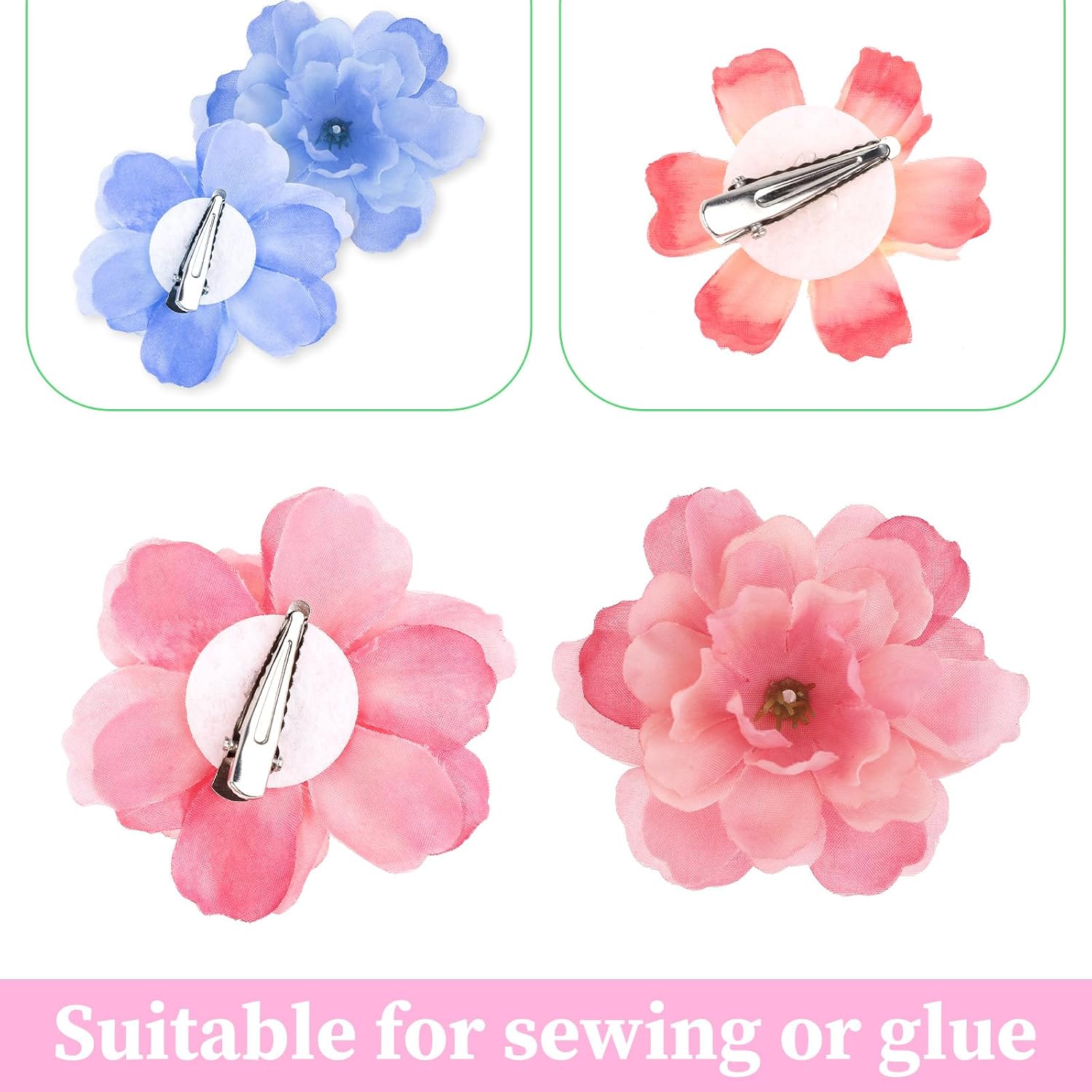 200 PCS Round Felt Circles, White Felt Circles for Crafts 1 Inch Pre Cut Craft Pads Non-Woven Fabric Circle Soft Thick Fabric Circle for DIY Sewing Handcraft Flower Making Hair Accessories