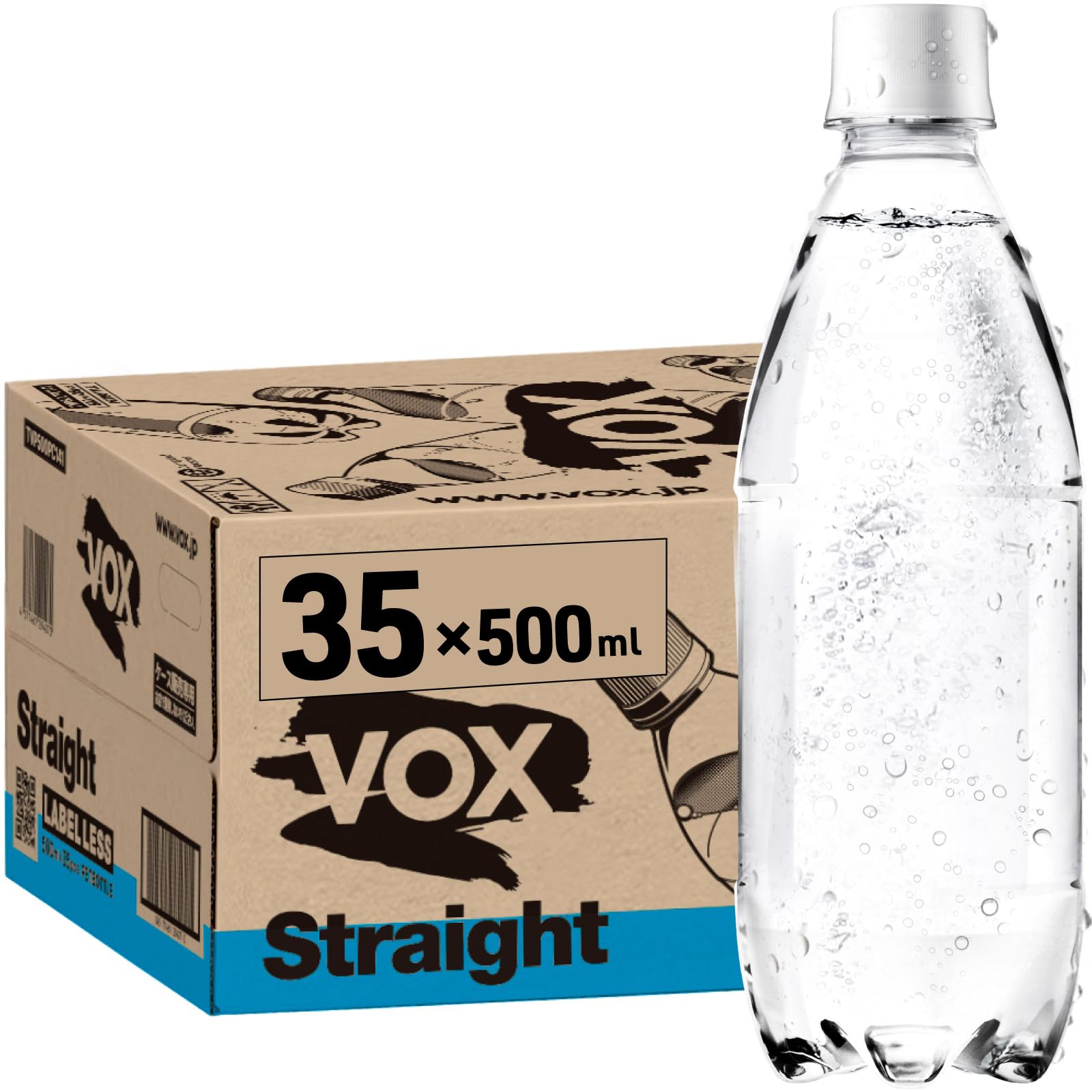 NO.2974　ＶＯＸ（ヴォックス）　水冷４サイクルエンジン　ＦＩ車　ホワイト　☆彡 Amazon.co.jp: VOX(ヴォックス) 強炭酸水 ストレート 無糖 500ml ×35本