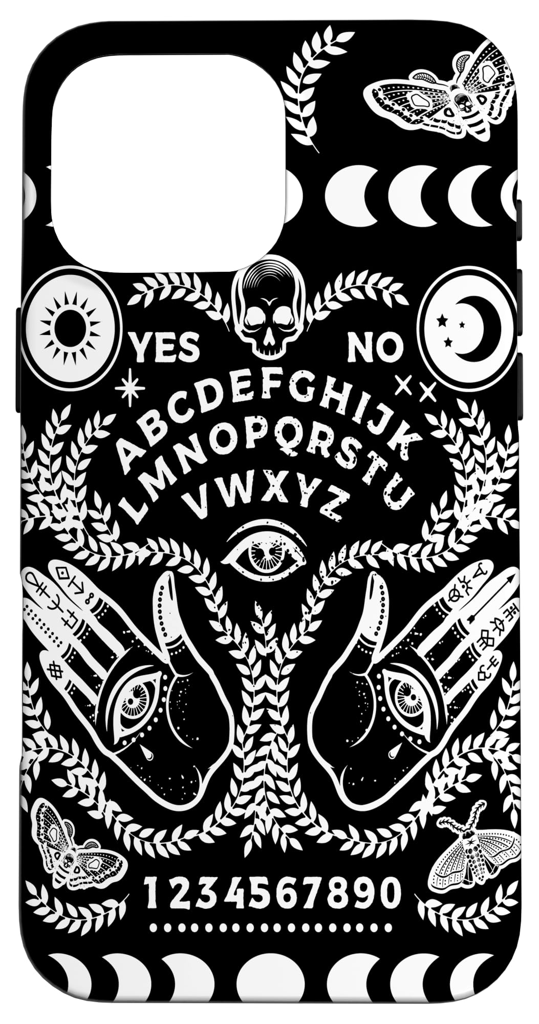 Ouija Talking Spirit Board | Gothic Witchy Hands Case for iPhone 16 Pro Max