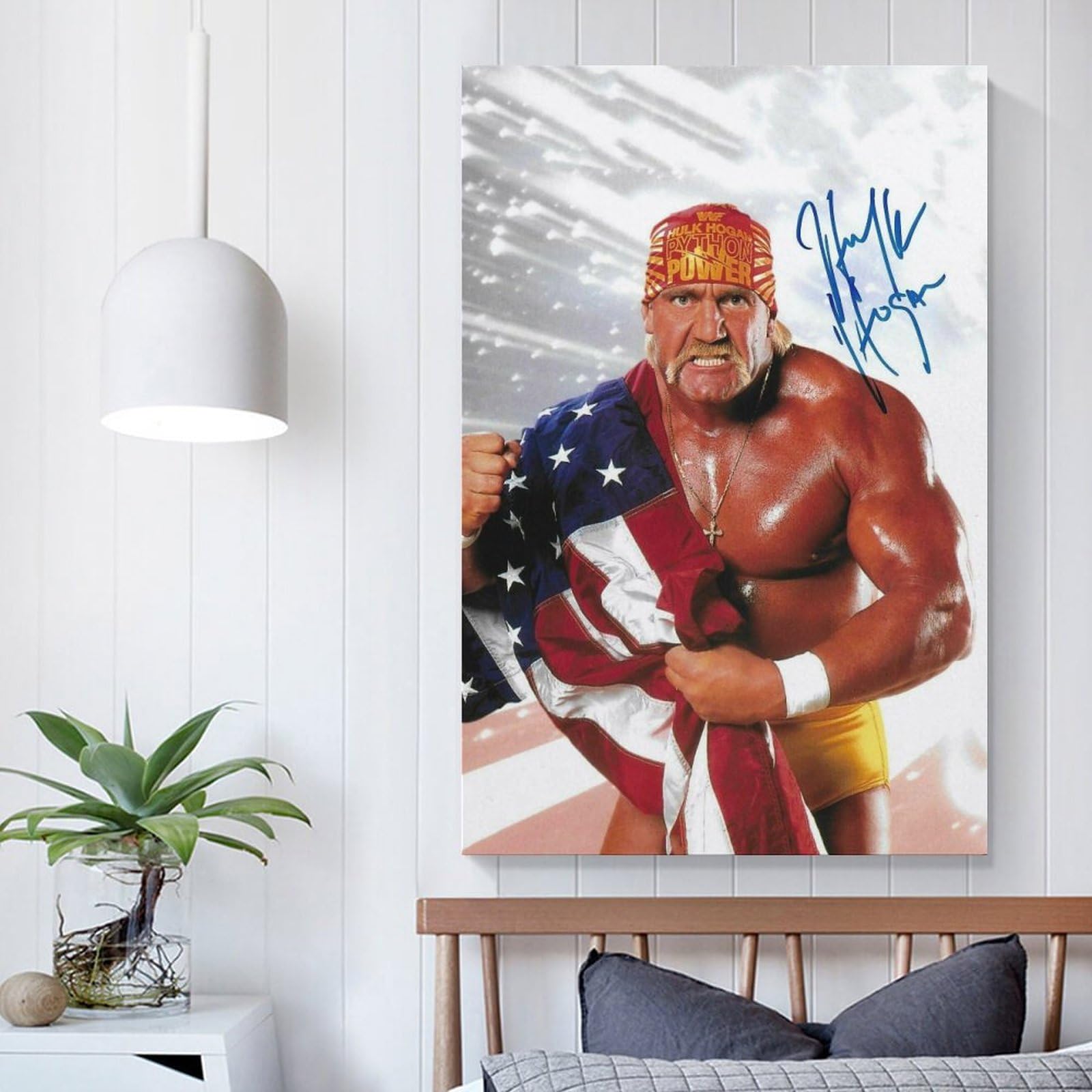 Amazon.co.jp: プロレスラー ハルク・ホーガン 直筆サイン入