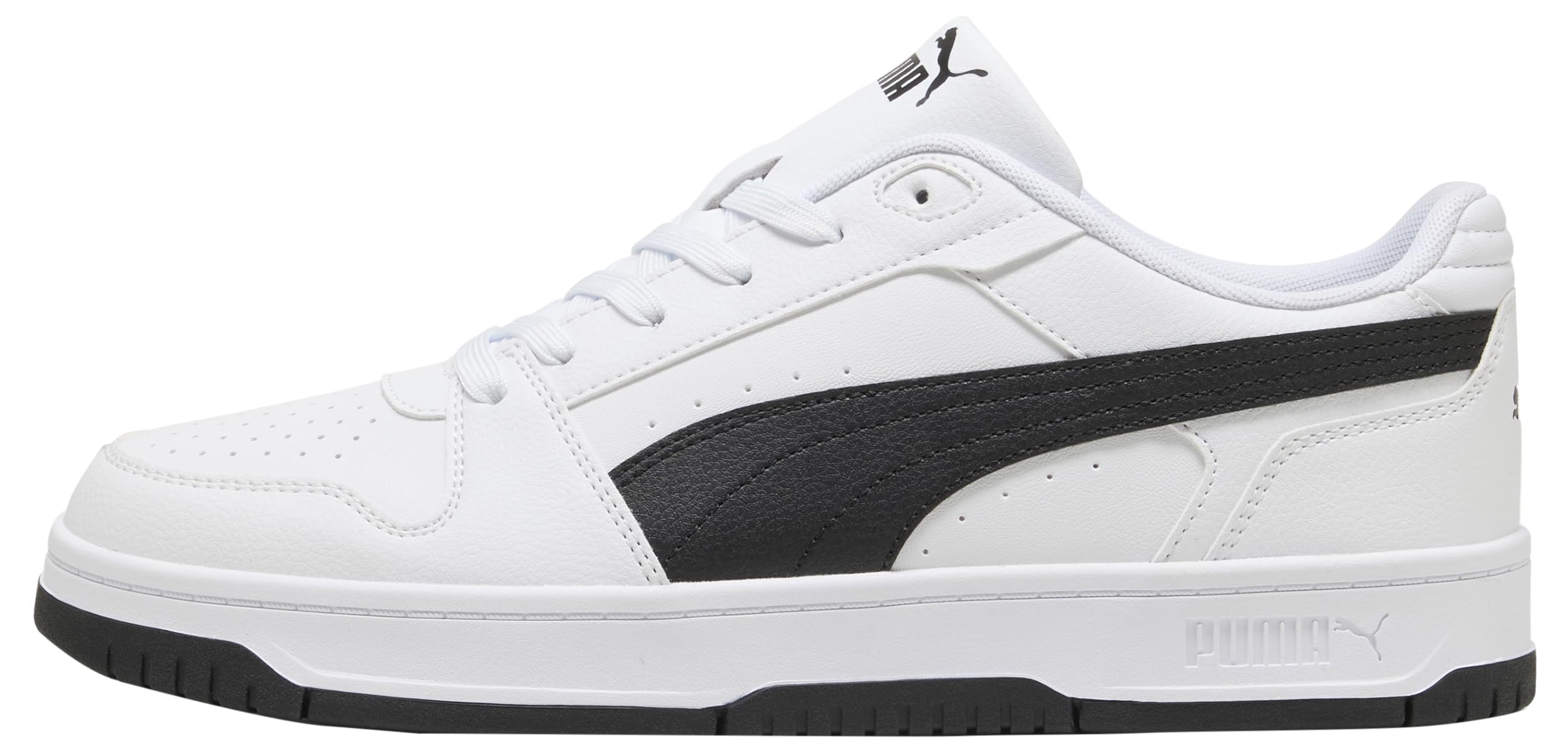 Puma Unisex Rebound SLAM LO Sneaker, Weiß Schwarz, 40 EU
