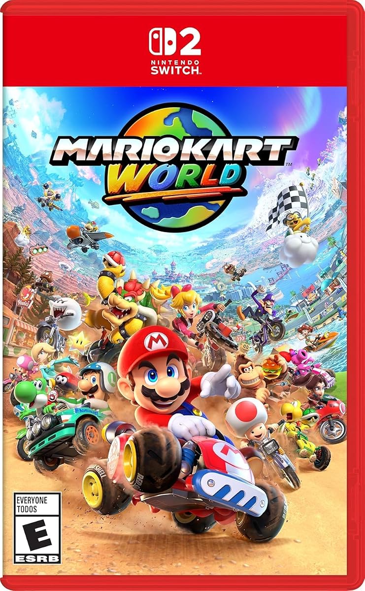 Nintendo Mario Kart World Racing Game for Nintendo Switch 2 (Hong Kong Version) (Mario Kart World)