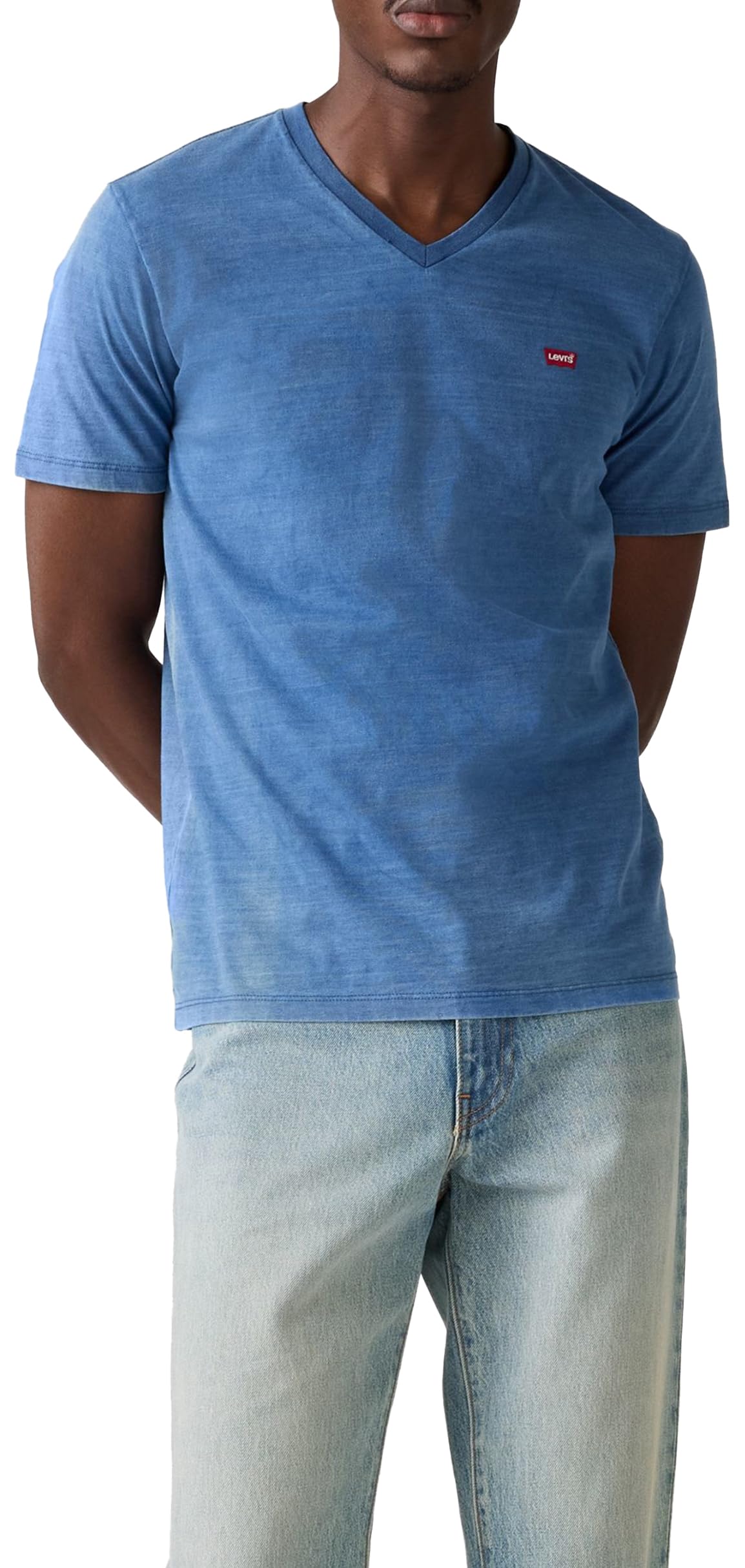 Levi's Original Hm Vneck True Indigo Mid Indigo, True Indigo Mid Indi, L
